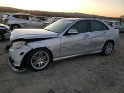 Salvage cars for sale at Chatham, VA auction: 2009 Mercedes-Benz C 350