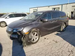 Vehiculos salvage en venta de Copart Kansas City, KS: 2018 Honda Odyssey EX