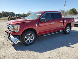 Salvage cars for sale at Augusta, GA auction: 2022 Ford F150 Supercrew