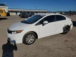 Salvage cars for sale from Copart Harleyville, SC: 2012 Honda Civic LX