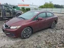 Salvage cars for sale at Montgomery, AL auction: 2015 Honda Civic EX