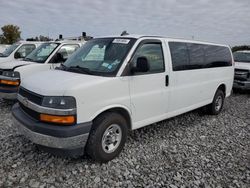 Salvage trucks for sale at Angola, NY auction: 2017 Chevrolet Express G3500 LT