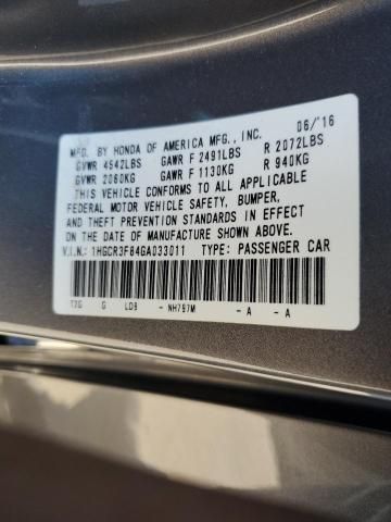 2016 Honda Accord EXL