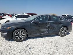 Salvage cars for sale at Taylor, TX auction: 2022 Chevrolet Malibu RS