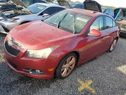 Chevrolet salvage cars for sale: 2011 Chevrolet Cruze LTZ