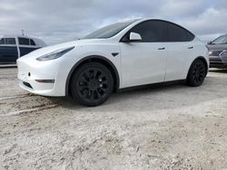 Salvage cars for sale at Arcadia, FL auction: 2022 Tesla Model Y