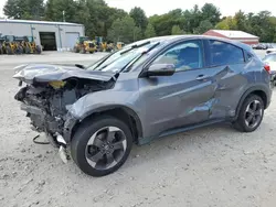 Salvage cars for sale at Mendon, MA auction: 2018 Honda HR-V EX