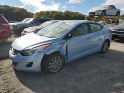 Salvage cars for sale at York Haven, PA auction: 2013 Hyundai Elantra GLS