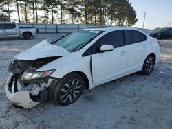 Salvage cars for sale at Loganville, GA auction: 2014 Honda Civic EXL