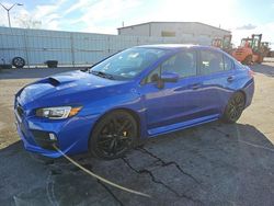 Salvage cars for sale at Assonet, MA auction: 2017 Subaru WRX Limited