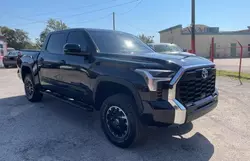 Salvage cars for sale from Copart Grand Prairie, TX: 2023 Toyota Tundra Crewmax SR