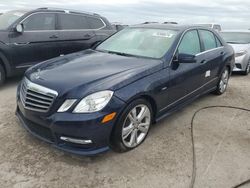 Salvage cars for sale at Riverview, FL auction: 2012 Mercedes-Benz E 350