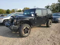 Jeep Wrangler Unlimited Sahara salvage cars for sale: 2014 Jeep Wrangler Unlimited Sahara