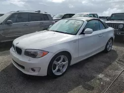 Salvage cars for sale at Arcadia, FL auction: 2013 BMW 128 I