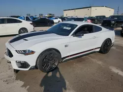 Salvage cars for sale at Haslet, TX auction: 2021 Ford Mustang Mach I