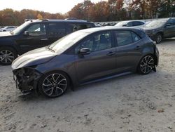 Salvage cars for sale at North Billerica, MA auction: 2022 Toyota Corolla XSE