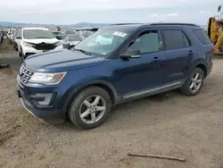 Ford salvage cars for sale: 2017 Ford Explorer XLT