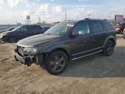 Salvage cars for sale at Chicago Heights, IL auction: 2016 Dodge Journey Crossroad