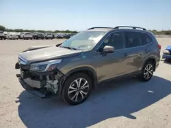 Salvage cars for sale from Copart San Antonio, TX: 2021 Subaru Forester Limited