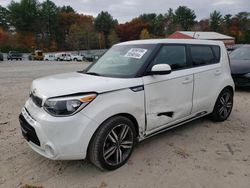 Salvage cars for sale at Mendon, MA auction: 2016 KIA Soul +