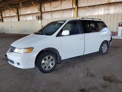 Salvage cars for sale at auction: 2002 Honda Odyssey EXL