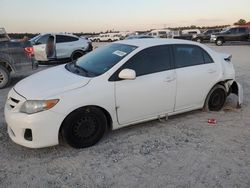 Toyota Vehiculos salvage en venta: 2011 Toyota Corolla Base