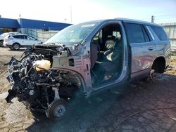 Salvage cars for sale from Copart Woodhaven, MI: 2023 Chevrolet Tahoe K1500 LT