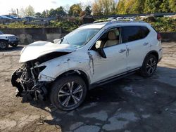 Salvage cars for sale at Marlboro, NY auction: 2017 Nissan Rogue SV