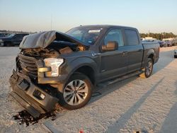 Salvage cars for sale at Houston, TX auction: 2017 Ford F150 Supercrew