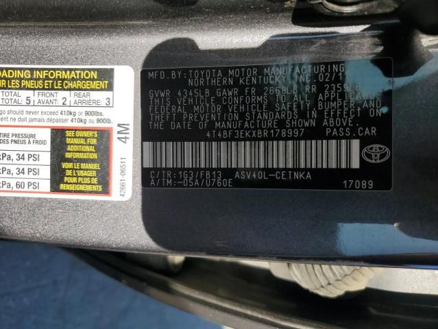 2011 Toyota Camry Base