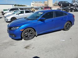 Salvage cars for sale at New Orleans, LA auction: 2019 Honda Civic Sport