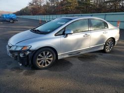 Salvage cars for sale at Brookhaven, NY auction: 2009 Honda Civic EXL