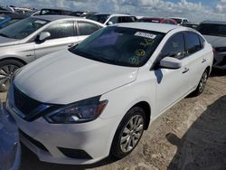 Salvage cars for sale at Riverview, FL auction: 2016 Nissan Sentra S