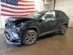 Salvage cars for sale at Lyman, ME auction: 2022 Toyota Rav4 XLE Premium