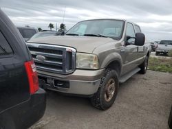 Flood-damaged cars for sale at auction: 2005 Ford F250 Super Duty