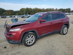 Salvage cars for sale at Conway, AR auction: 2015 Jeep Cherokee Latitude