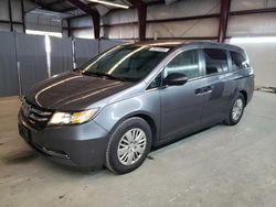 Honda salvage cars for sale: 2016 Honda Odyssey LX