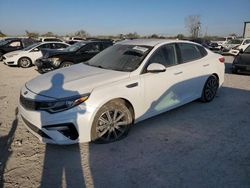 Salvage cars for sale at Kansas City, KS auction: 2019 KIA Optima LX