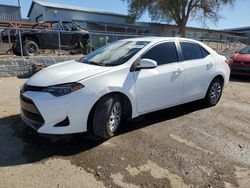 Salvage cars for sale from Copart Albuquerque, NM: 2018 Toyota Corolla L