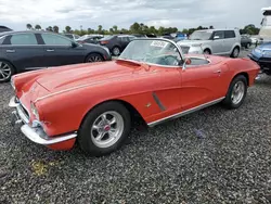 Salvage cars for sale at Riverview, FL auction: 1962 Chevrolet Corvette