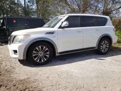 Nissan salvage cars for sale: 2017 Nissan Armada SV