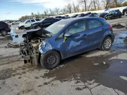 Salvage cars for sale at Bridgeton, MO auction: 2016 KIA Rio LX