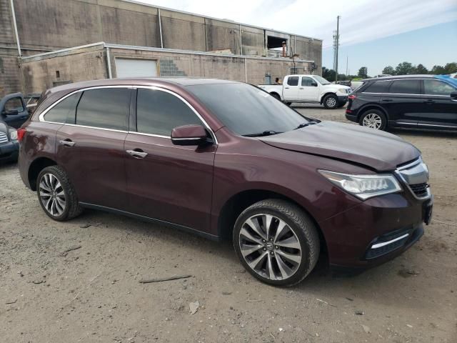 2016 Acura MDX Technology