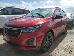 Salvage cars for sale at Riverview, FL auction: 2022 Chevrolet Equinox RS