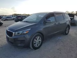 KIA salvage cars for sale: 2016 KIA Sedona LX