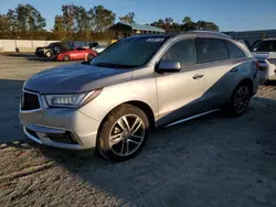 Acura salvage cars for sale: 2017 Acura MDX Advance