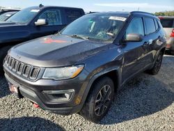 Jeep salvage cars for sale: 2019 Jeep Compass Trailhawk