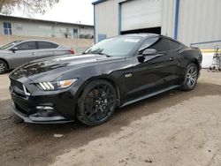 Salvage cars for sale at Albuquerque, NM auction: 2015 Ford Mustang GT