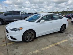 Salvage cars for sale at Riverview, FL auction: 2017 Ford Fusion Sport