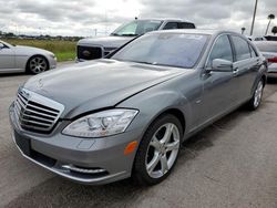 Mercedes-Benz s 550 4matic salvage cars for sale: 2012 Mercedes-Benz S 550 4matic